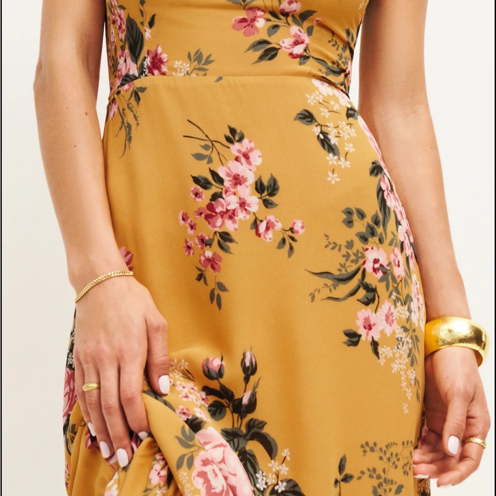 Reformation Arta Midi Dress - worn once